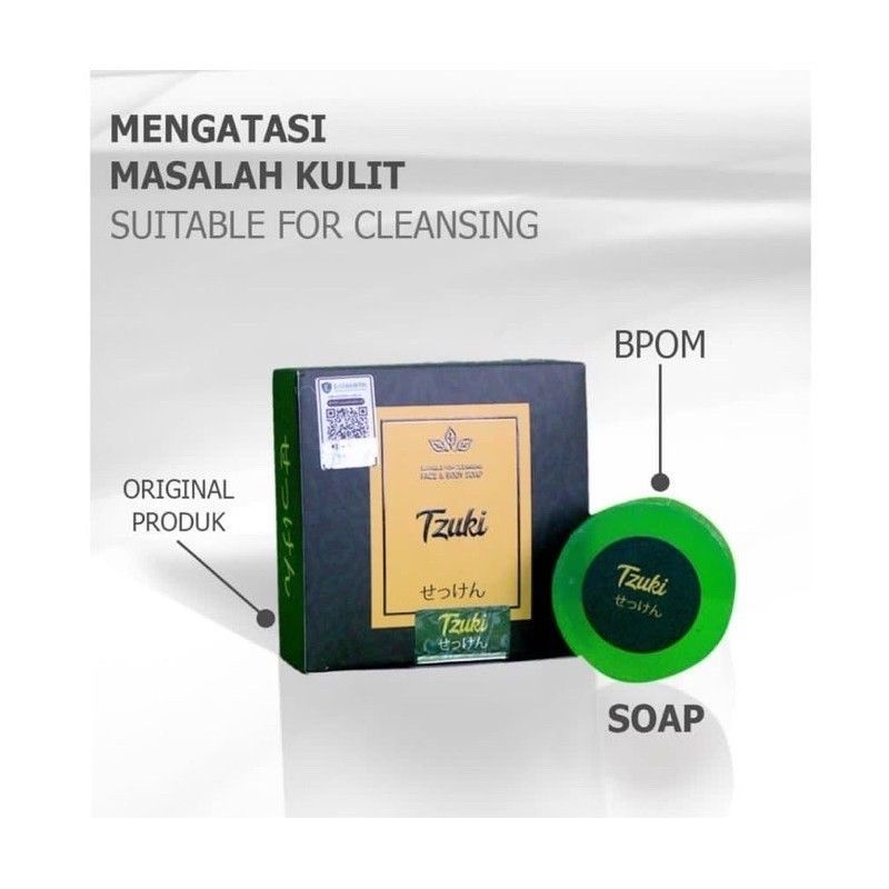 SABUN TZUKI SOAP / SABUN HANEA BPOM / SABUN PEMUTIH BPOM ORIGINAL 100%