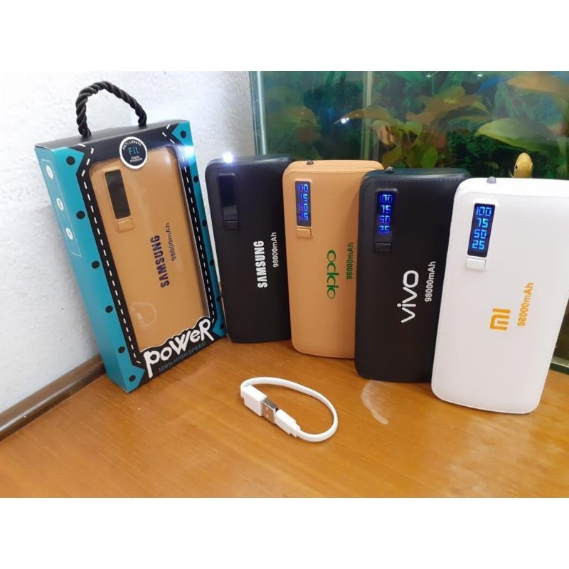 power Bank 98000 mah pb powerbank murah