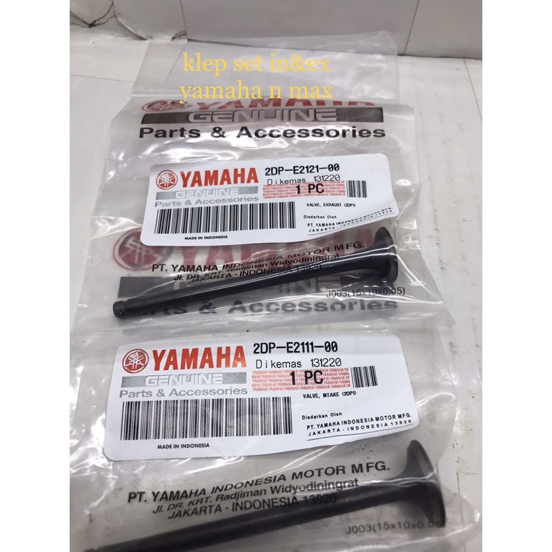 klep payung klep n max harga 2pcs IN &amp; EX