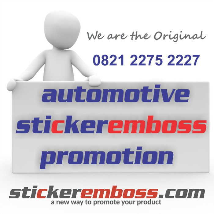 

Cuci Gudang sticker emboss (original) custom