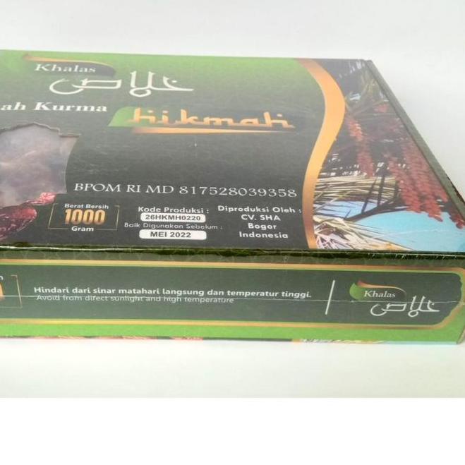 

Banyak Peminat Kurma Khalas Hikmah Buah Kurma Hikmah Khalas 1Kg Premium Emirate NFG^