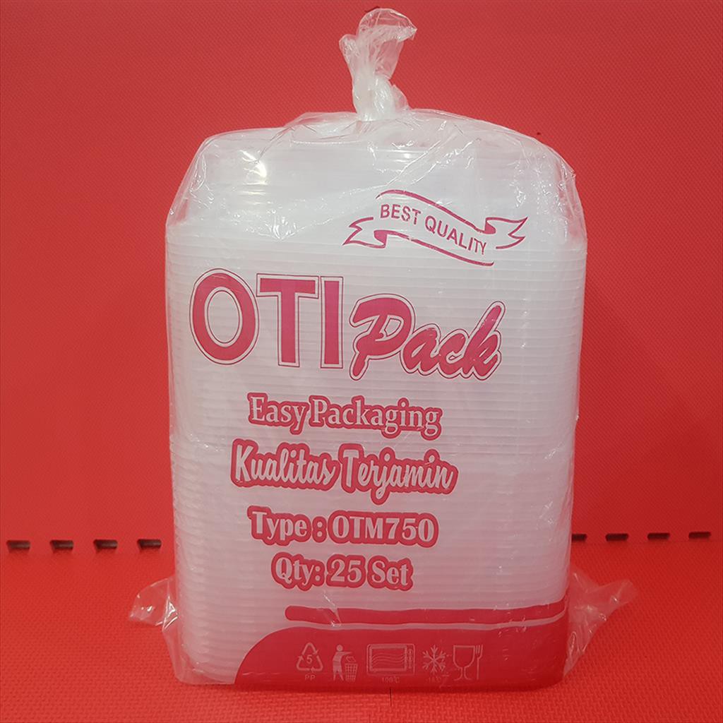 Thinwall 750ML/ Kotak Makan Plastik/Food Container OTMS750