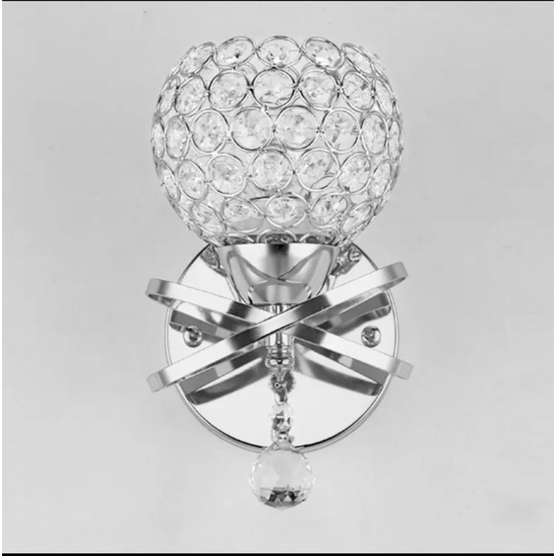 Lampu hias mewah crystal / lampu hias dinding / Lampu hias kamar tidur / lampu gantung crystal