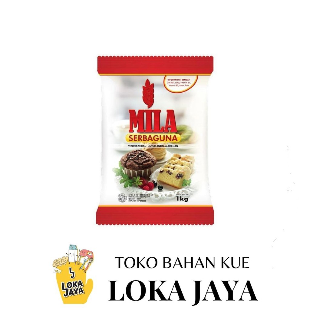 

TEPUNG TERIGU MILA 1 KG