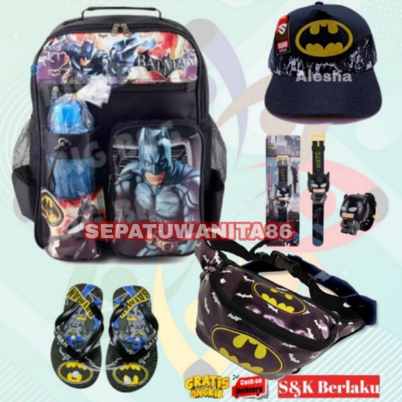 Tas Ransel Sekolah Anak Laki Laki TK SD PAUD Karakter Tas anak cowok