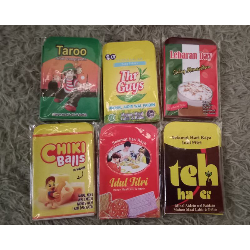 

Ready Amplop kekinian / amplop snack viral lebaran