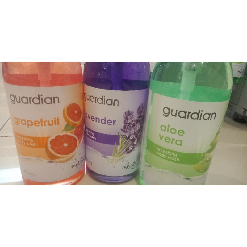 Jual Guardian Refreshing Body Wash Varian GrapeFruit, Aloe vera