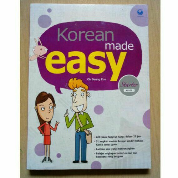 Korean Made Easy For Starter + CD Penulis Oh Seung Eun