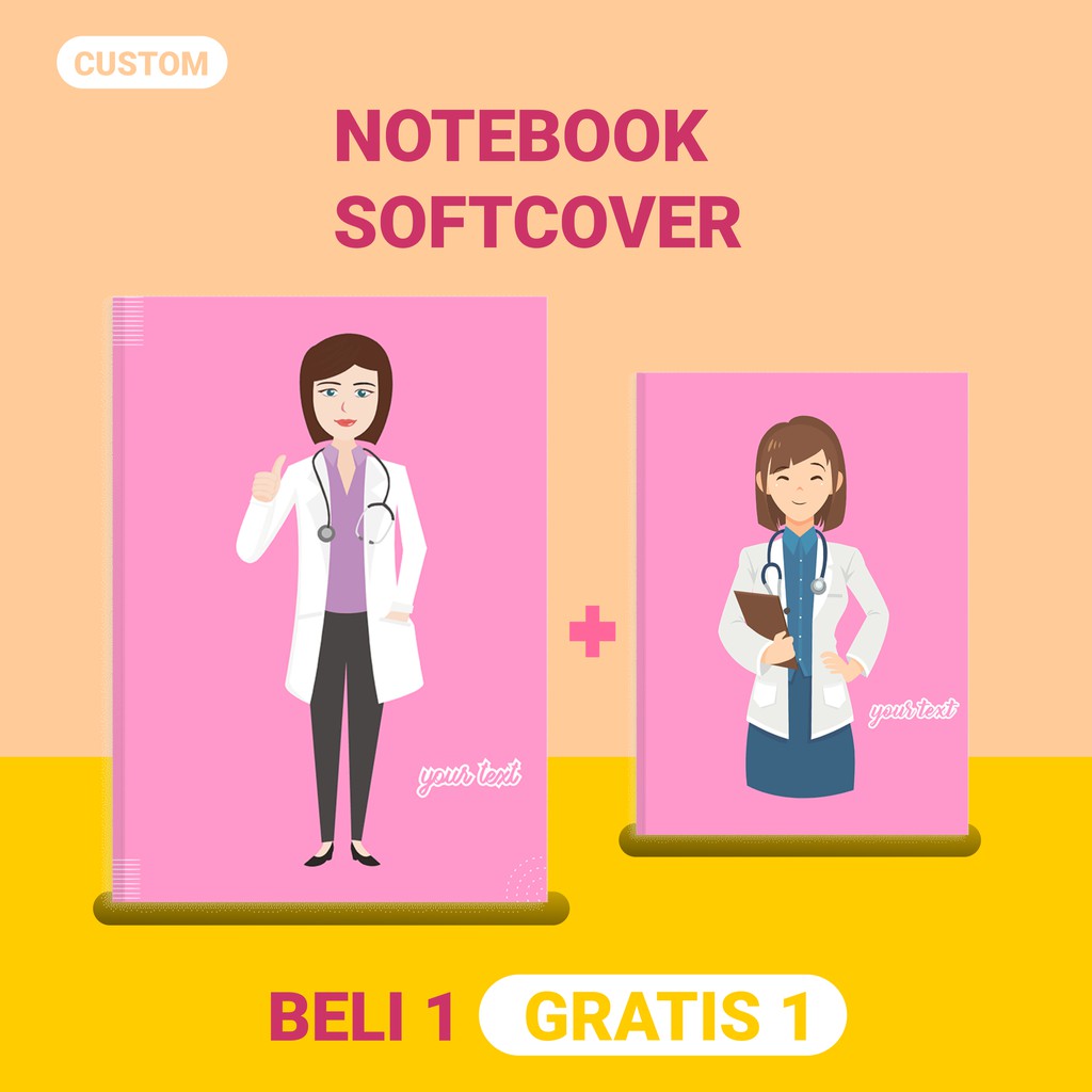 

CUSTOM NOTEBOOK SOFTCOVER A5