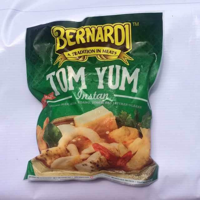 

BERNARDI Tom yum