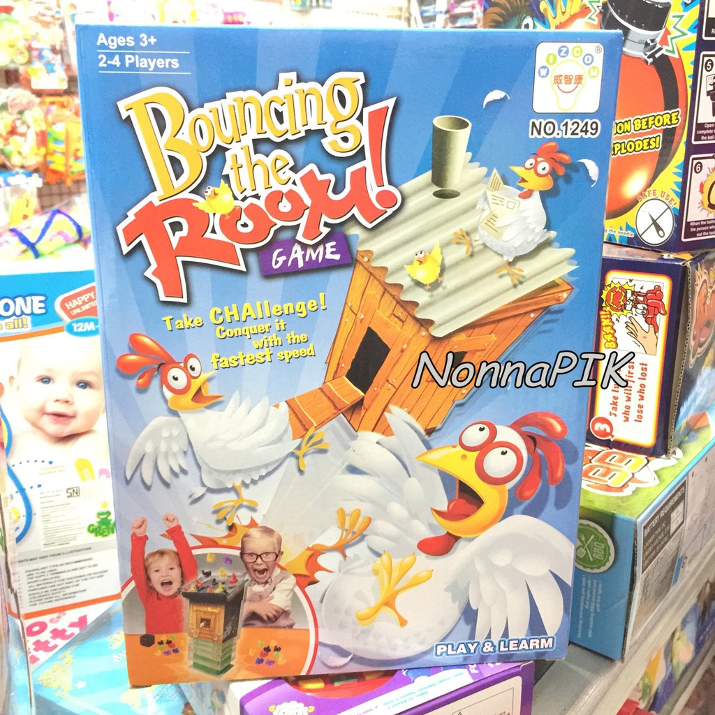 Mainan Edukasi BOUNCING THE ROOM GAME