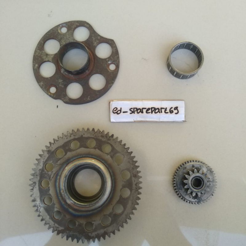 Gear Gigi Double Stater Gigi penghantar dinamo stater set Yamaha fizr