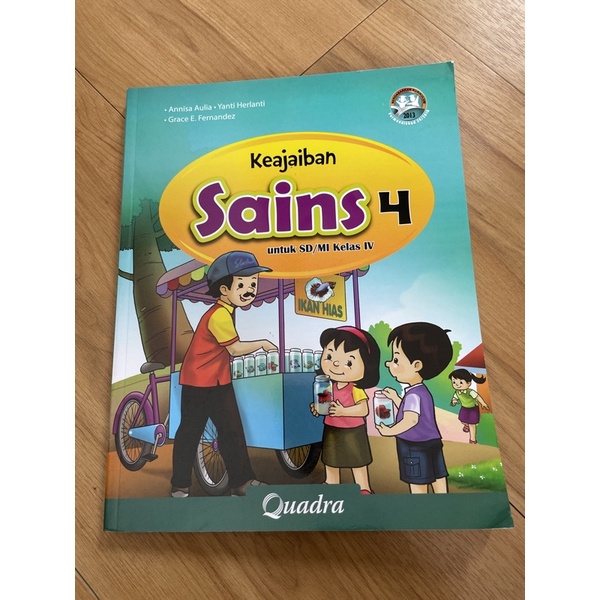 

Buku keajaiban sains kelas 4 Quadra