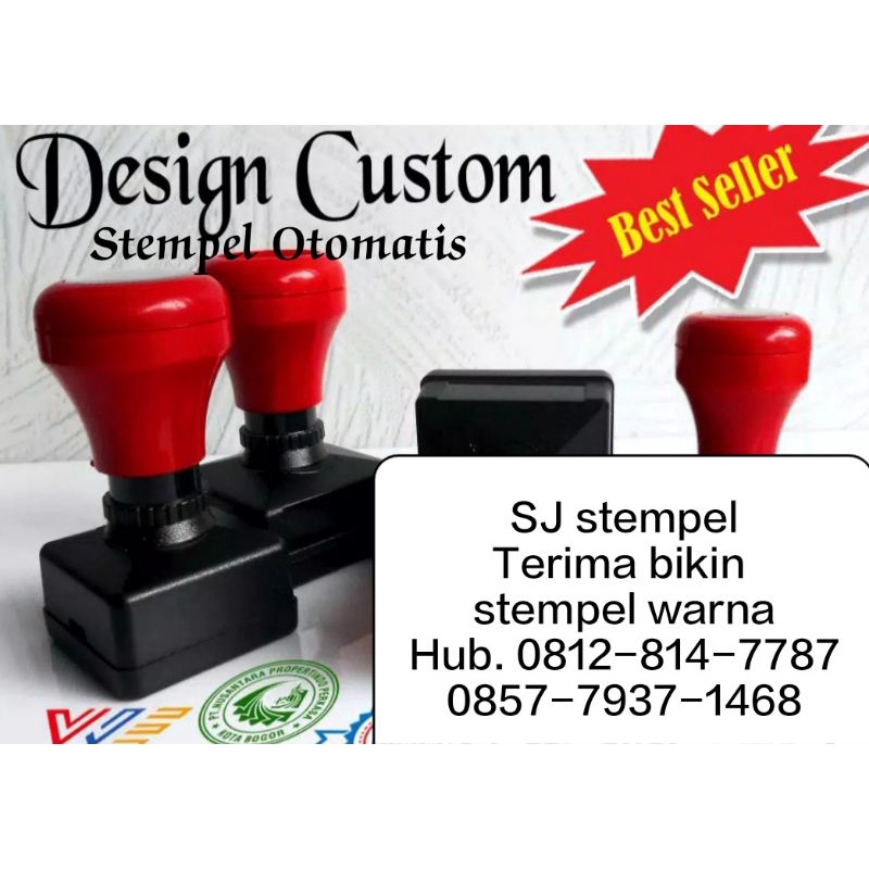 Stempel / Stempel Logo /  Stempel Lunas / Stempel Custom otomatis