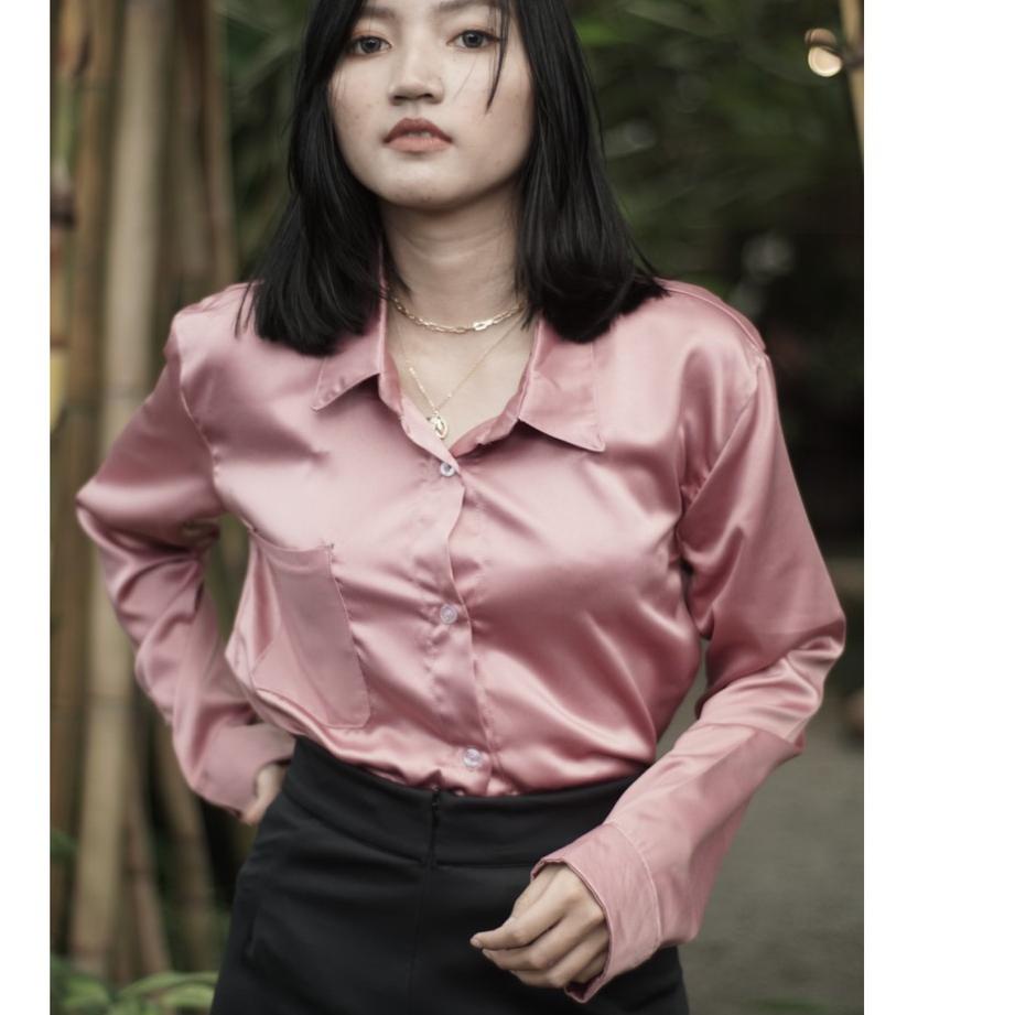 ← KEMEJA SATIN PREMIUM / PREMIUM SATIN SHIRT  ,.