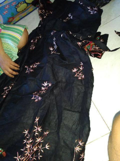 Ms Gamis Batik Sriwedari Maxi Super Jumbo Xxxl Ld 120c. Bumil/busui Katun Sogan