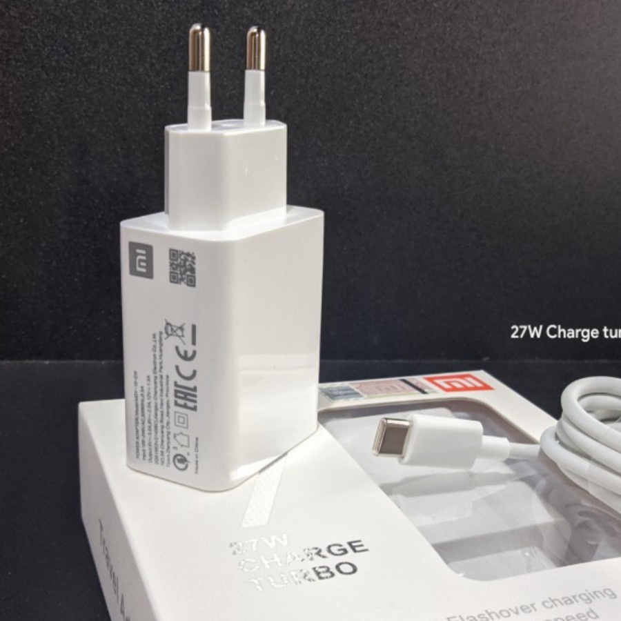 Casan Charger Xiaomi Turbo 27W Fast Charging Micro usb &amp; Type C