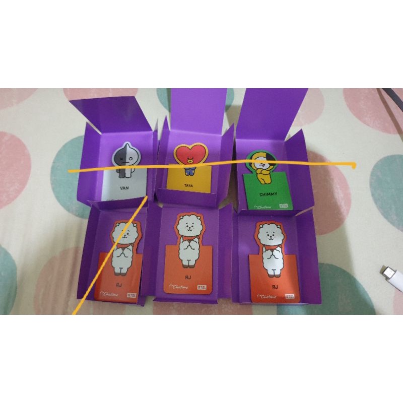 ‼️ TRADE ONLY ‼️ WTT Magnet Chatime BT21 RJ