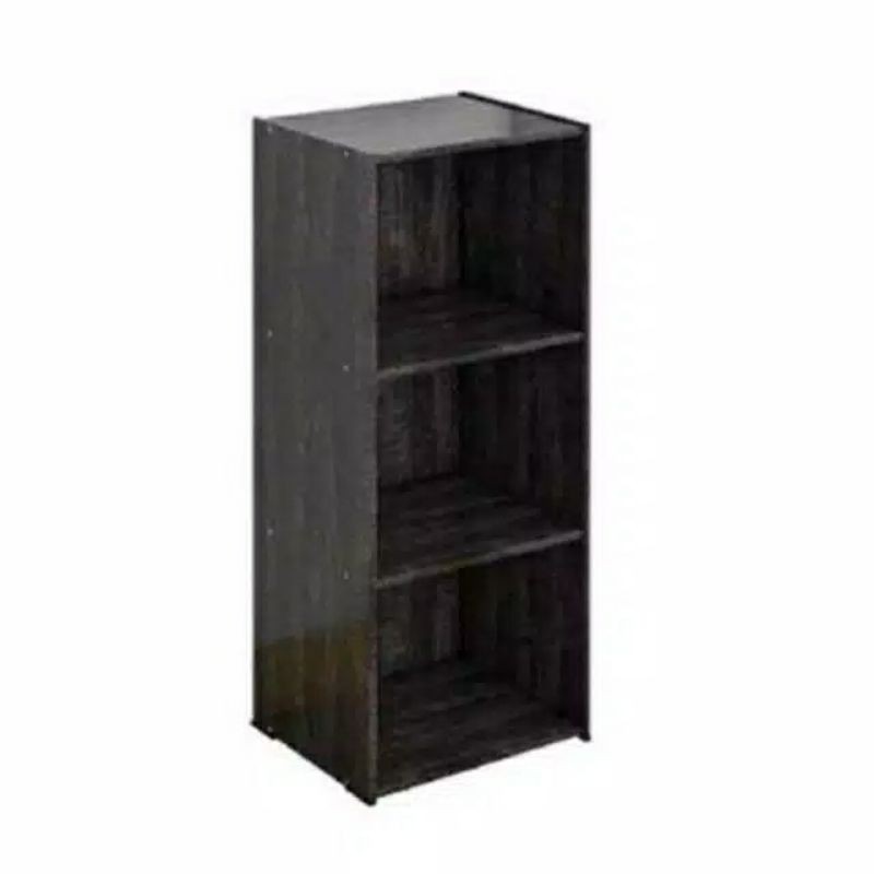 RAK SERBAGUNA / RAK BUKU 3 SUSUN KAYU PARTIKEL