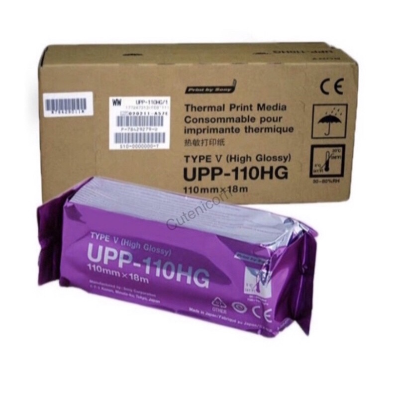 

Kertas Sony USG UPP 110HG 110 HG Paper USG UPP110HG Thermal Paper Kertas Printer USG Sony Original Ready Stock