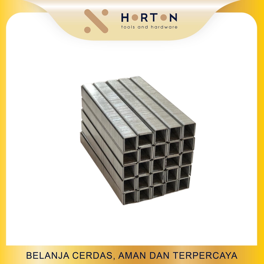 

5000 PCS Isi Staples Tembak Angin 1013J (13mm) / Staples Jok Motor