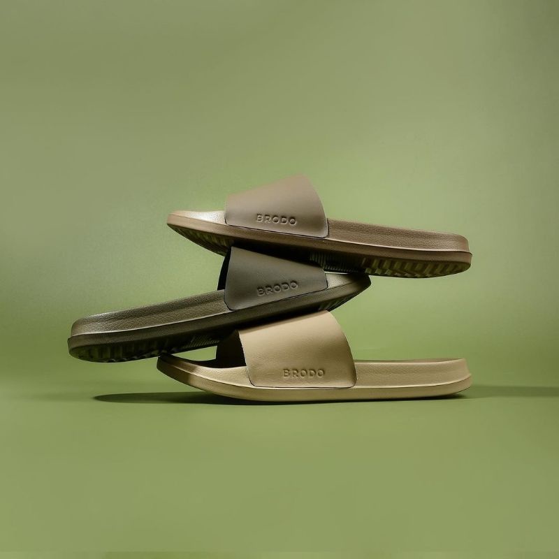 Sandal Slide BRODO ORIGINAL PRIA - BROSLIDES Ardors Olive - auroramall