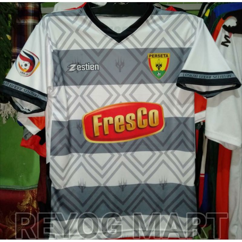 JERSEY PERSETA TULUNGAGUNG 3RD 2019 LIGA 3 JATIM PUTIH PRINTING TERBARU LOKAL