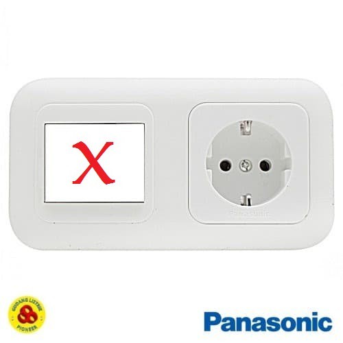 STOP KONTAK NON CP WEJP 11312 WIDE SERIES PANASONIC