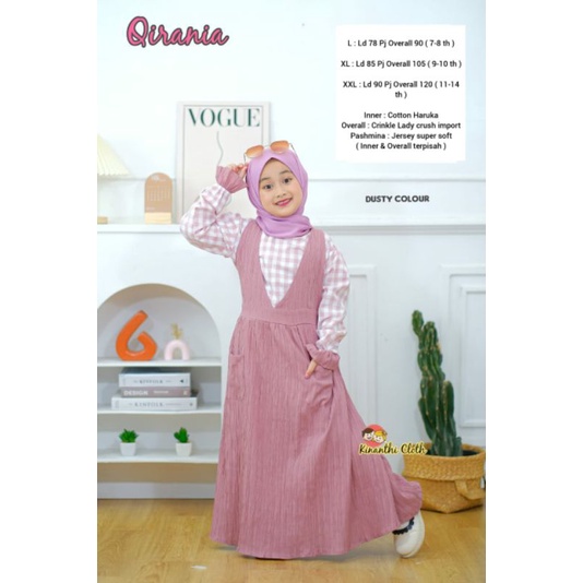 gamis qirania kids