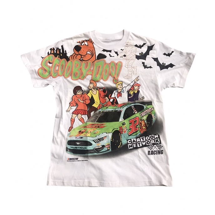 KAOS TSHIRT NASCAR SCOOBY DOO BOOTLEG BY YAMA THANATOS
