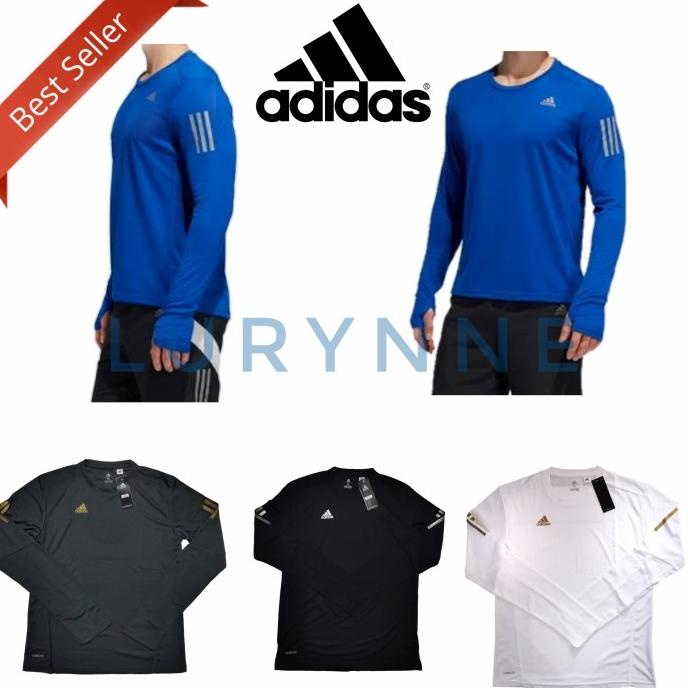 BAJU OLAHRAGA PRIA TANGAN PANJANG ADIDAS IMPORT