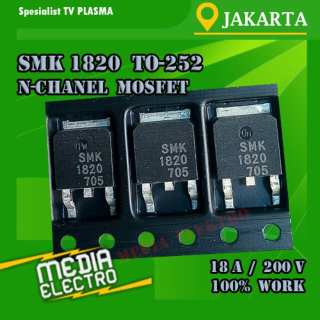 SMK1820 TO-252 SMD // TMD1820Z // 1820