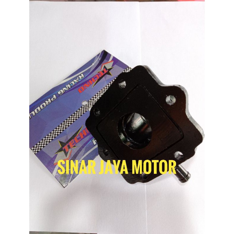 intake manifold intek ninja r ninja rr ninja ss manifol pe 26 pe 28 pe 30 leher angsa techno