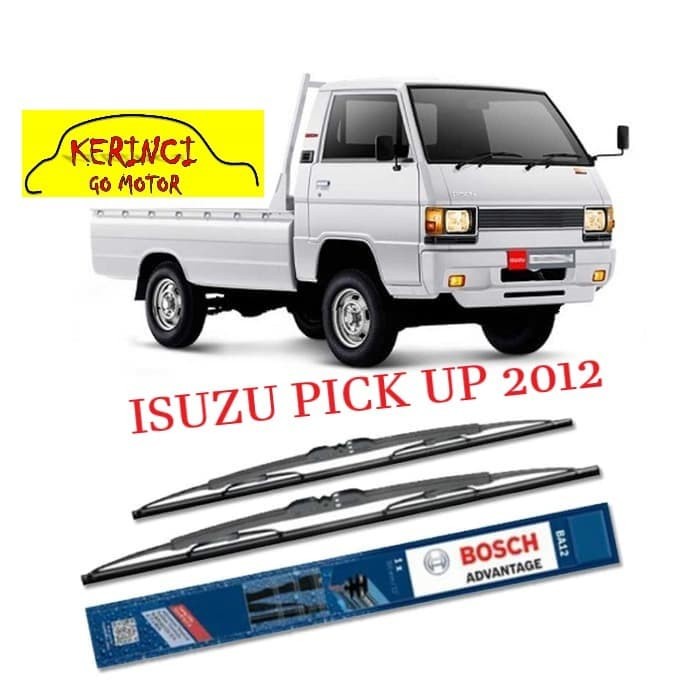 WIPER ISUZU PICK UP 2012 BOSCH ADVANTAGE 22&quot; &amp; 16&quot; SEPASANG