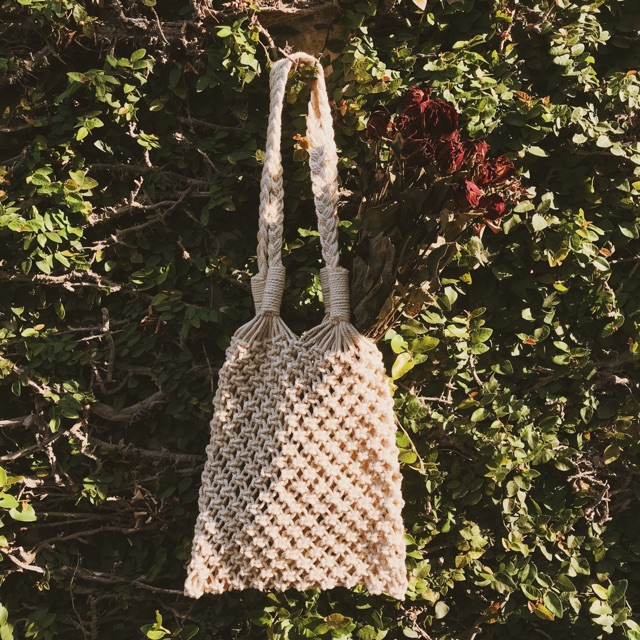 Macrame Tote Bag
