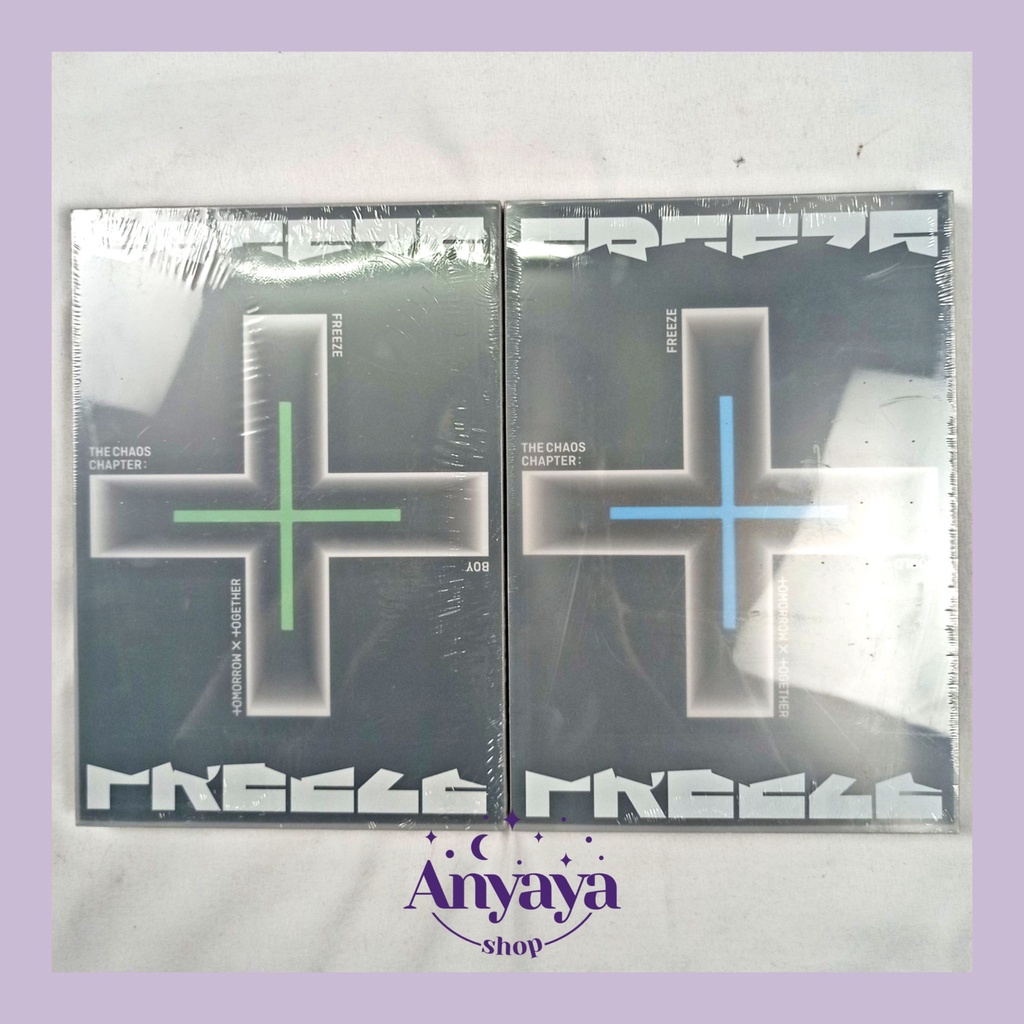 [READY STOCK] TXT MINI ALBUM THE CHAOS CHAPTER: FREEZE SEALED FULLSET WEVERSE GIFT POB SOOBIN