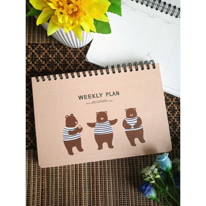 

Produk Weekly Planner / Buku Tulis Agenda Diary - Motif Hey Presto! Limited
