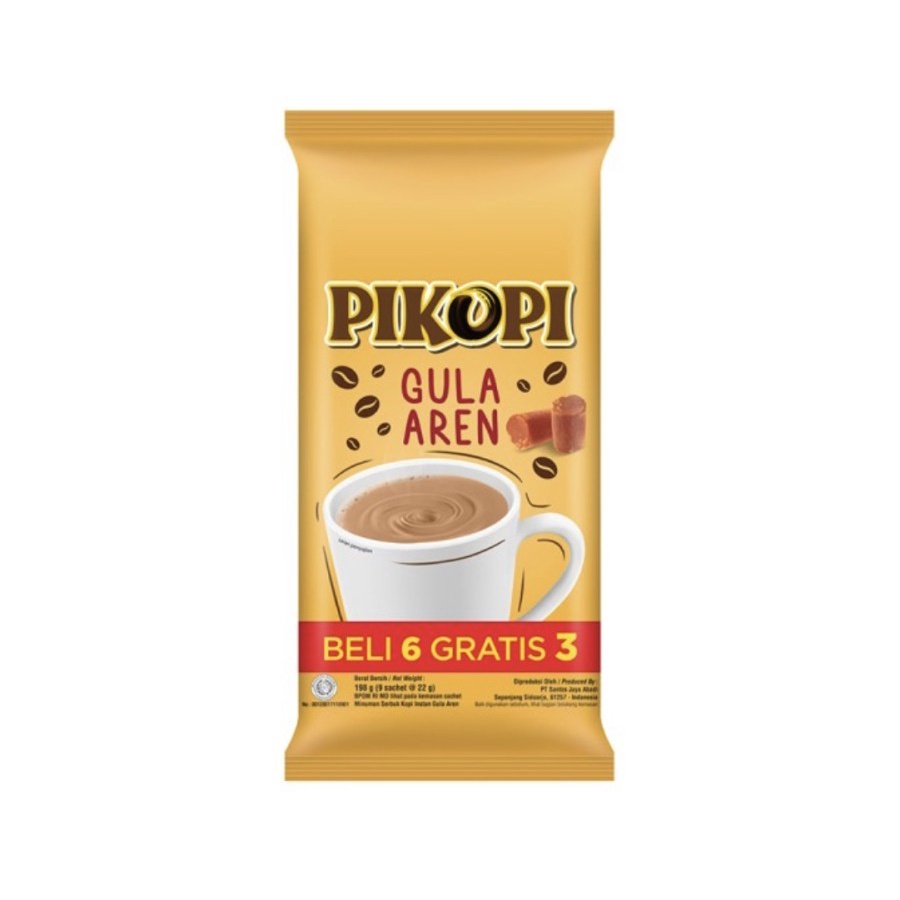 

PIKOPI GULA AREN 22 GRAM 9'S