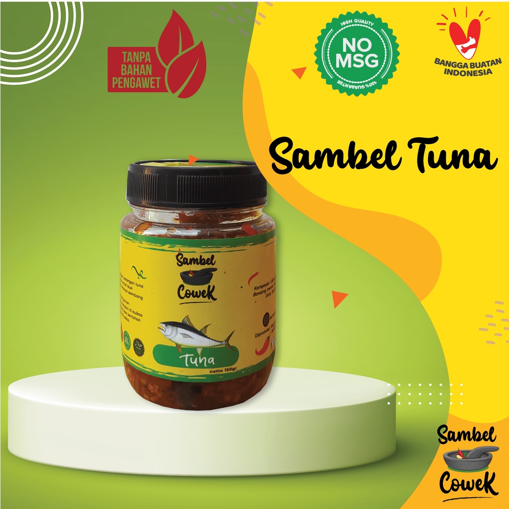 

Sambal Tuna Pedas 200gr Sambal Tuna Suwir Sambel Tuna non MSG Sambel Cowek