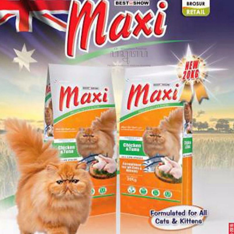 MAXI CAT 20KG MAKANAN KUCING KHUSUS GOJEK GOSEND