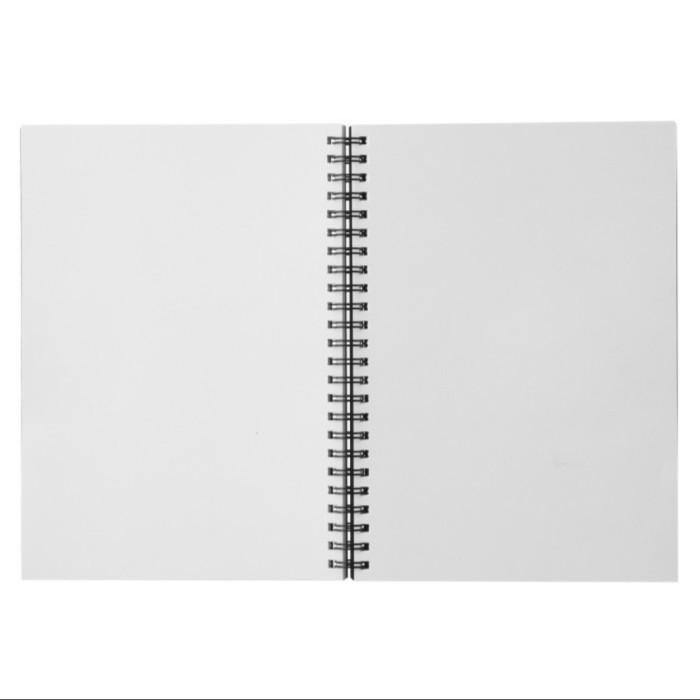 

Muji Double Ring Note Plain 80 Sheet / Notebook Polos