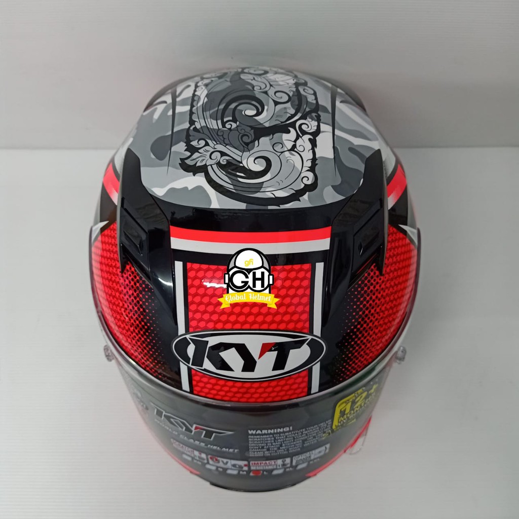 Helm KYT R10 Andi Gilang Flat Visor