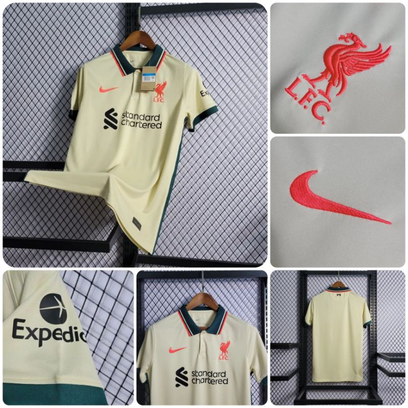 JERSEY BOLA LIVERPOOL AWAY 2021 2022 GRADE ORI IMPORT