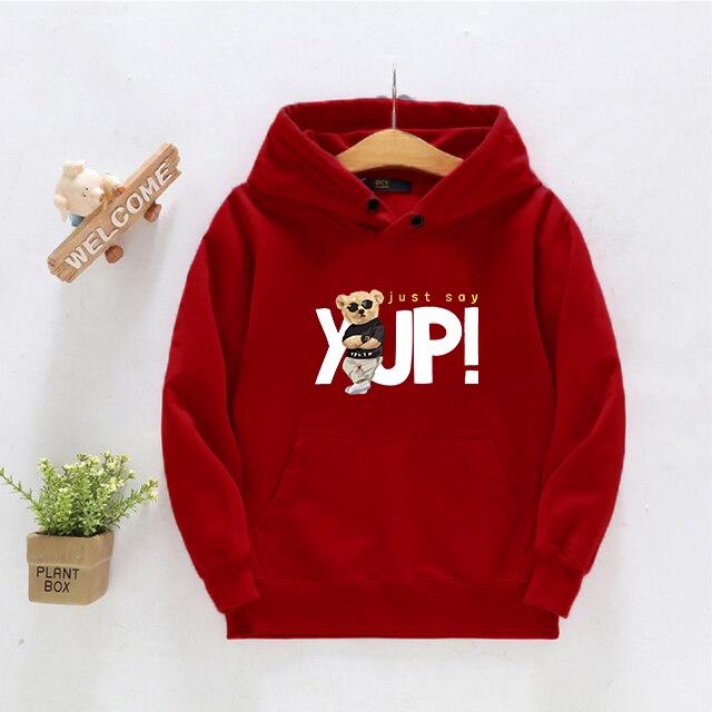 Hoodie anak Yupi Hoodie anak Unisex Size M-XL