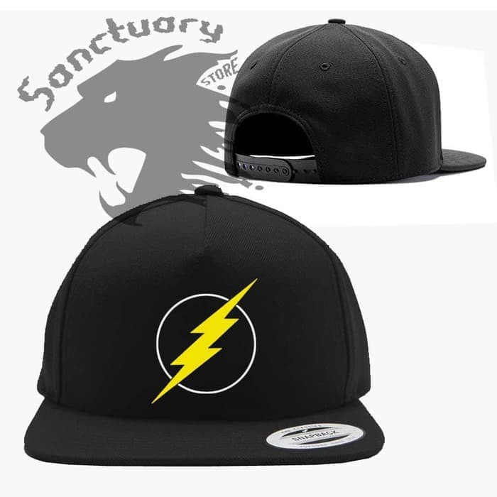 Topi Snapback The Flash Logo