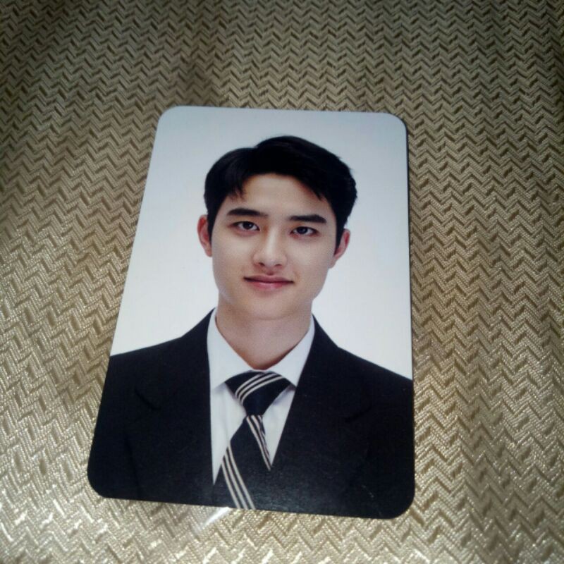 exo d.o kyungsoo the elyxion dot ticket holder tiket tihol official photocard pc rare limited