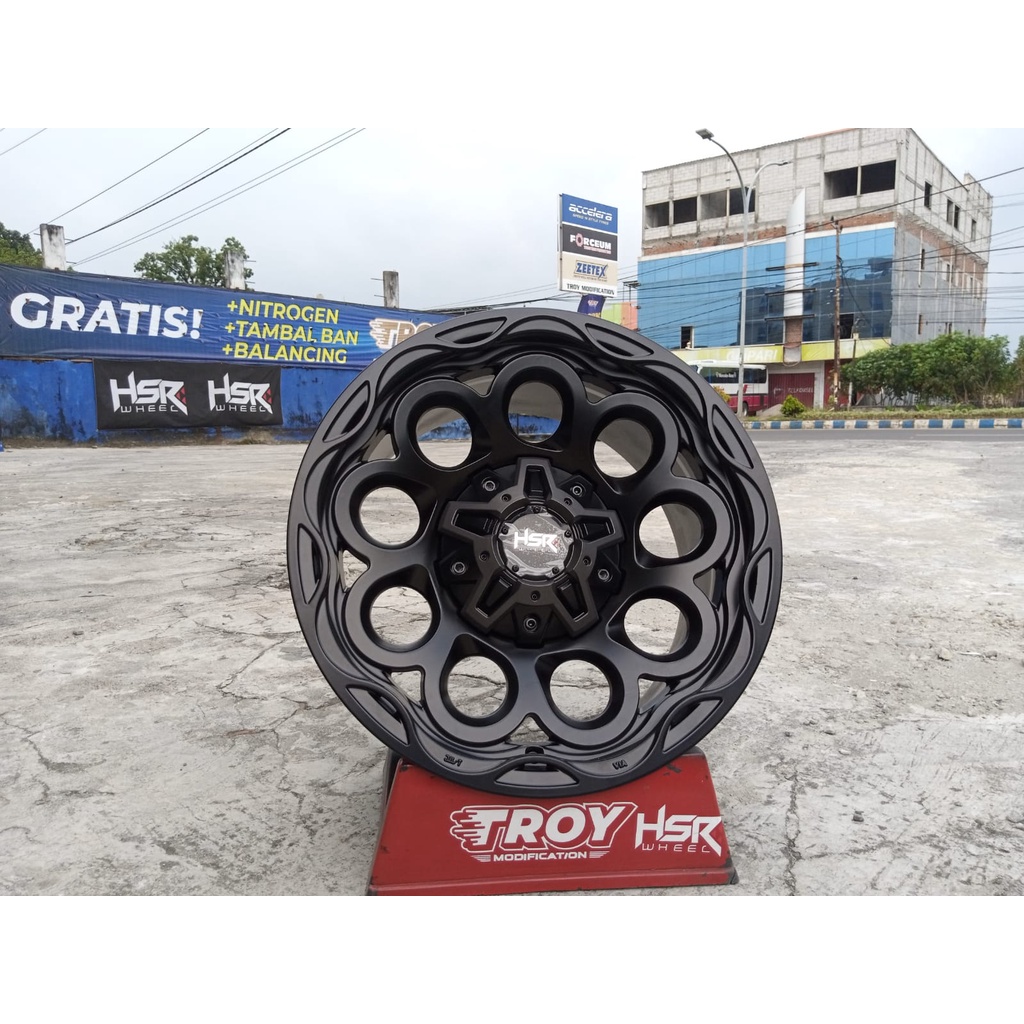 Velg Mobil R16 HSR BAJO Ring 16 Lubang 6 Pajero Fortuner Hilux Panther