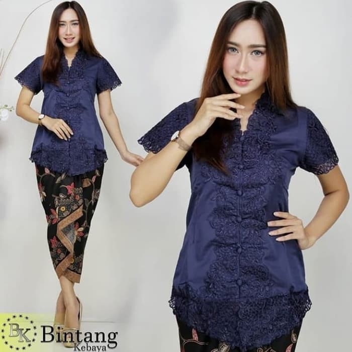 set kebaya encim kerancang solo berkualitas