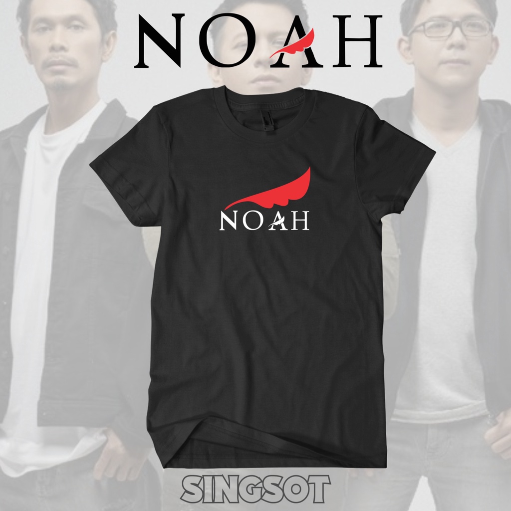 BAJU NOAH BAND KAOS DISTRO MODEL NOAH BAND SINGSOT