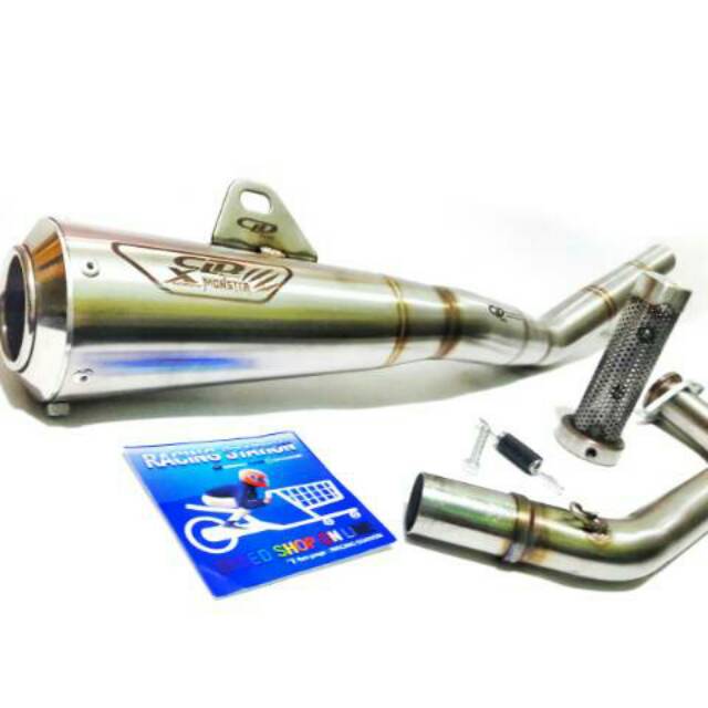 KNALPOT SATRIA FU CLD MONSTER X SERIES